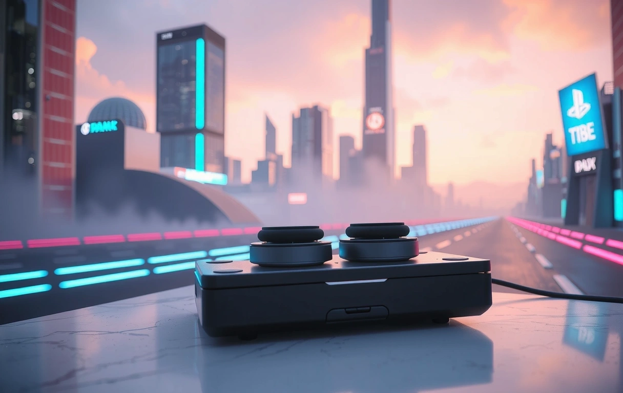 Neon Urban Environment