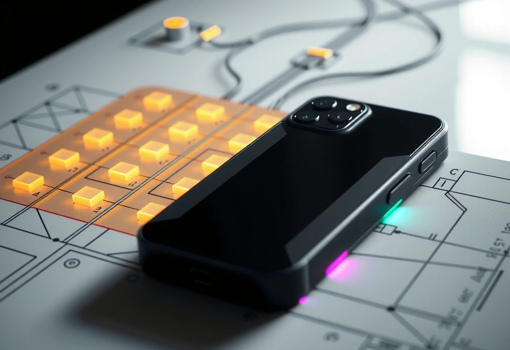 Technical schematic grid